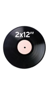 Pack disque vinyle 2x12"